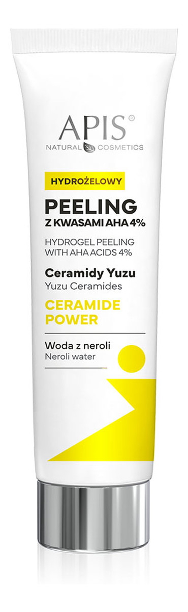 Hydrożelowy Peeling do twarzy z kwasami AHA 4%