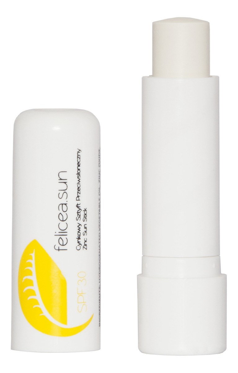 Cynkowy sztyft przeciwsłoneczny SPF30