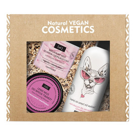 Zestaw szampon i żel do mycia 300ml + mus do mycia twarzy magnolia 40g + mus do mycia i depilacji ciała magnolia 100g