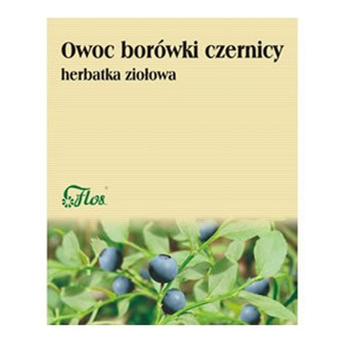 Flos Owoc Borówki Czernicy herbatka ziołowa 50g