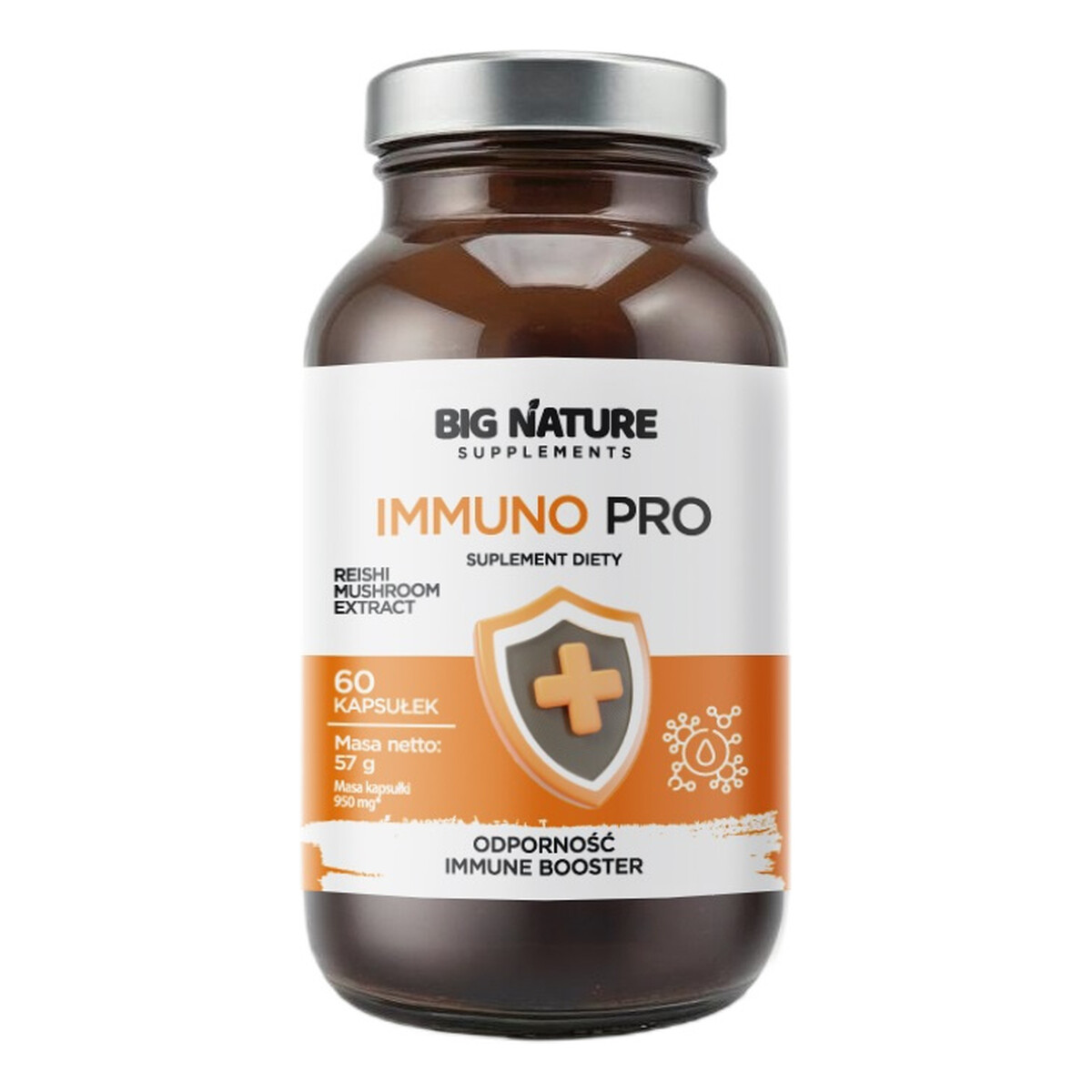 Big Nature Immuno pro suplement diety 60 kapsułek