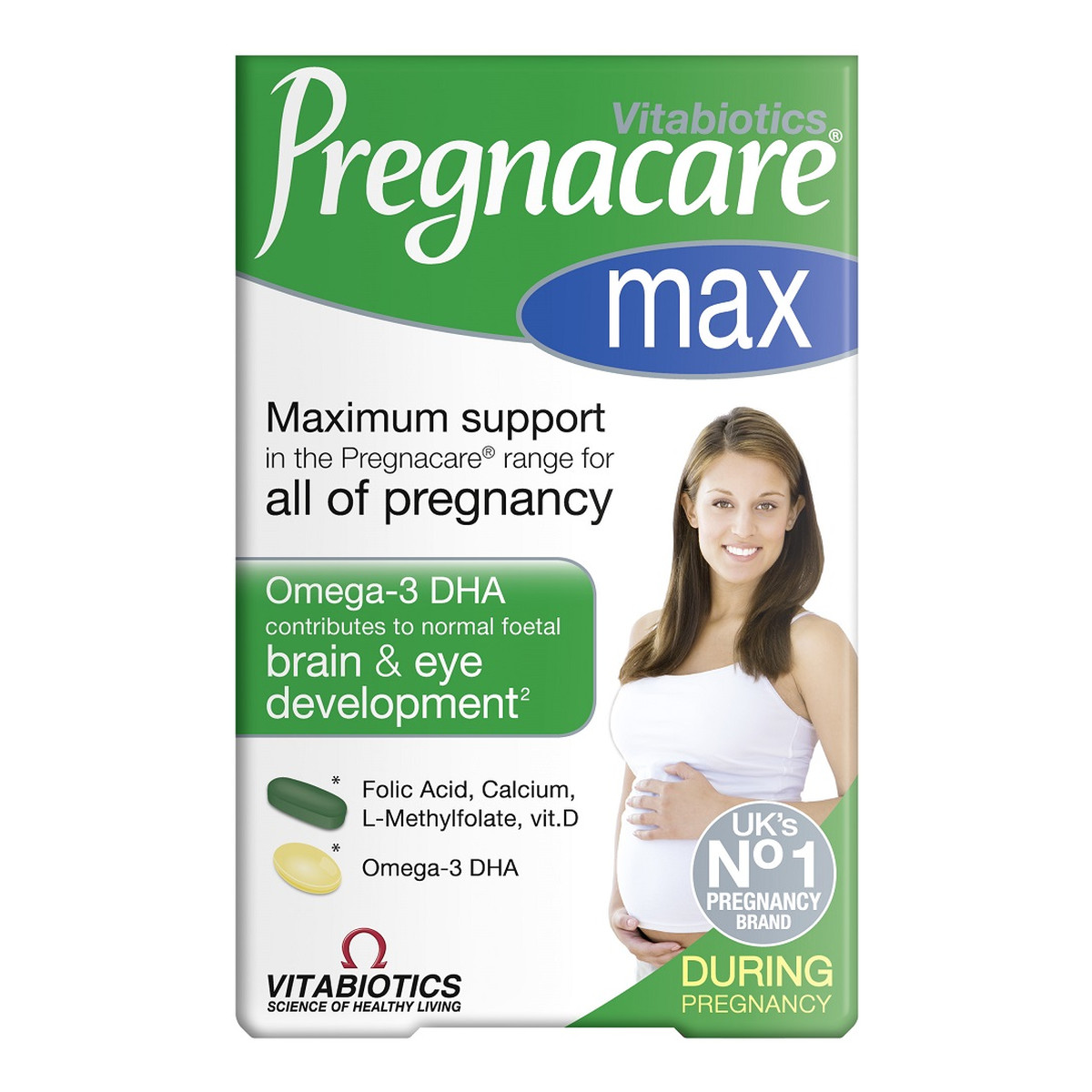 Vitabiotics Pregnacare max suplement diety dla kobiet w ciąży 84 tabletki/kapsułki