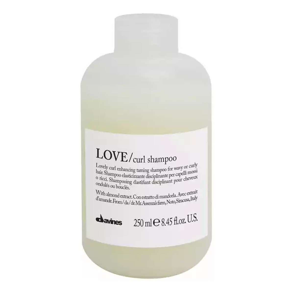 Davines Essential haircare love curl shampoo szampon wzmacniający skręt do włosów kręconych i falowanych 250ml