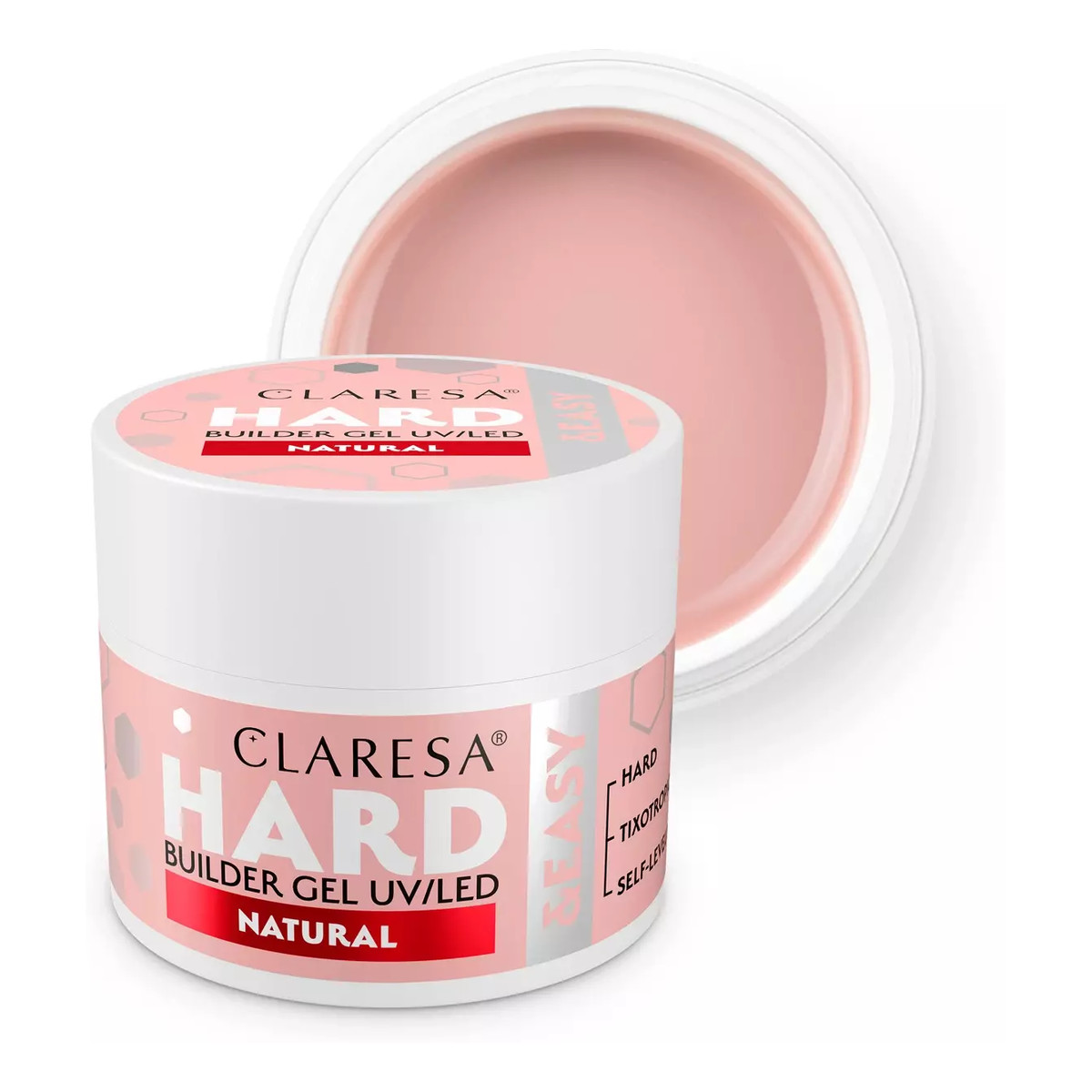 Claresa Hard&Easy Żel budujący do paznokci 12g