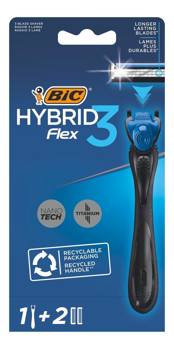 Maszynka do golenia Hybrid Flex 3 Blister