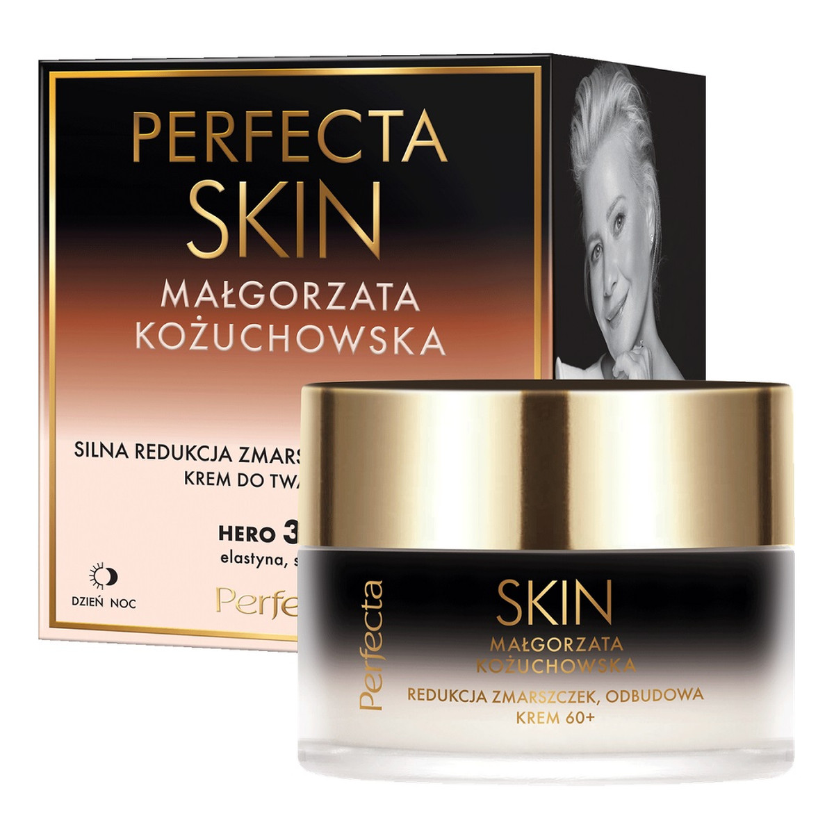 Perfecta Skin Małgorzata Kożuchowska przeciwzmarszczkowy Krem na dzień i na noc 60+ 50ml