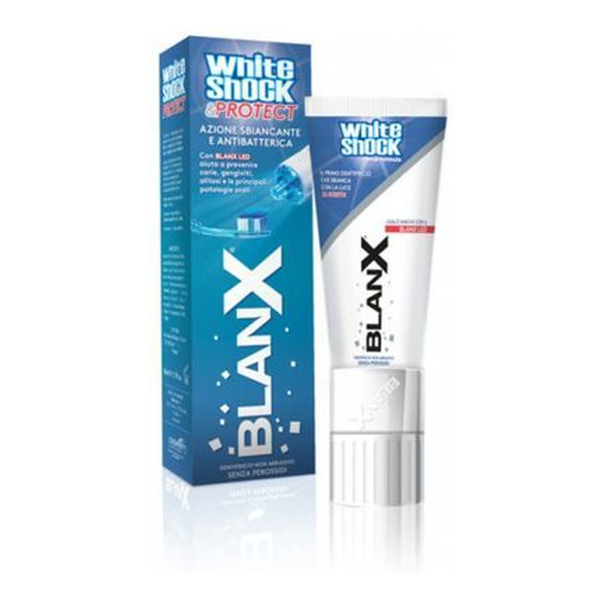 BlanX White Shock LED Pasta Do Zębów Wybielająca 75ml