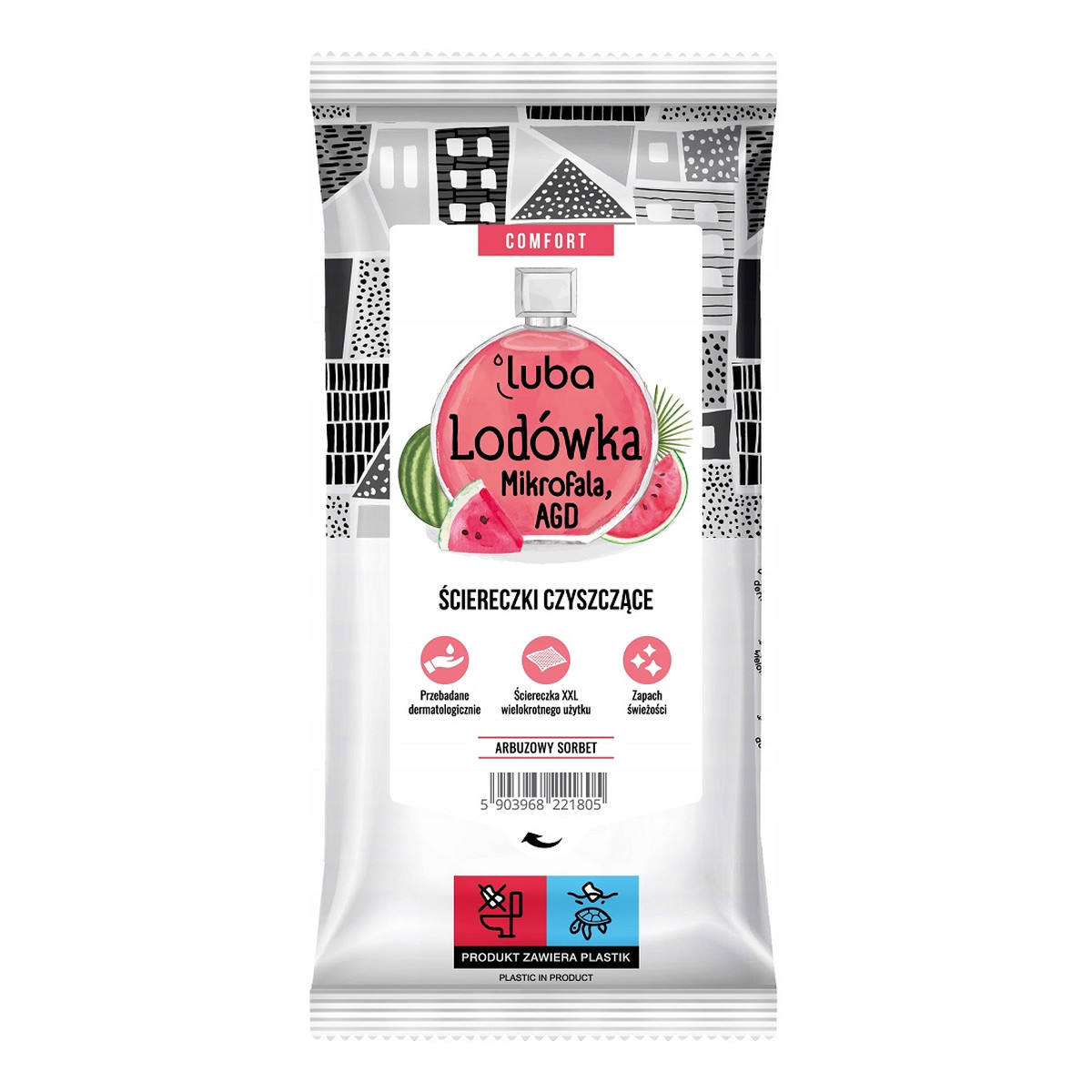 Luba Comfort ściereczki czyszczące lodówka i agd 32szt