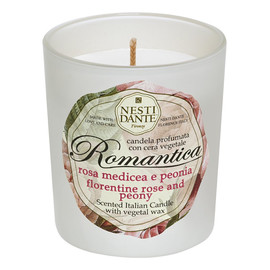 Romantica candle świeca zapachowa róża & piwonia