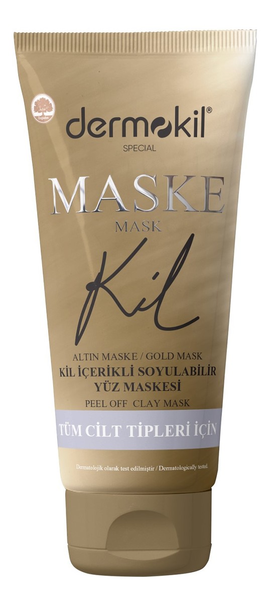 Special peel off clay gold mask maseczka do twarzy