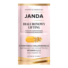 Maseczka Suplementacja Hialuronowy Lifting
