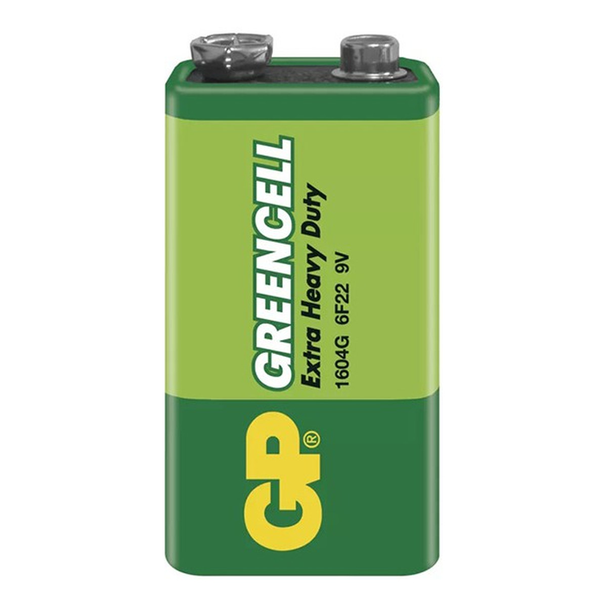 GP Battery Greencell Bateria cynkowo - chlorkowa 6F22 9V (1) 1604g
