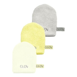Zestaw rękawiczek do demakijażu i oczyszczania twarzy baby banana + ivory + silver stone 3szt
