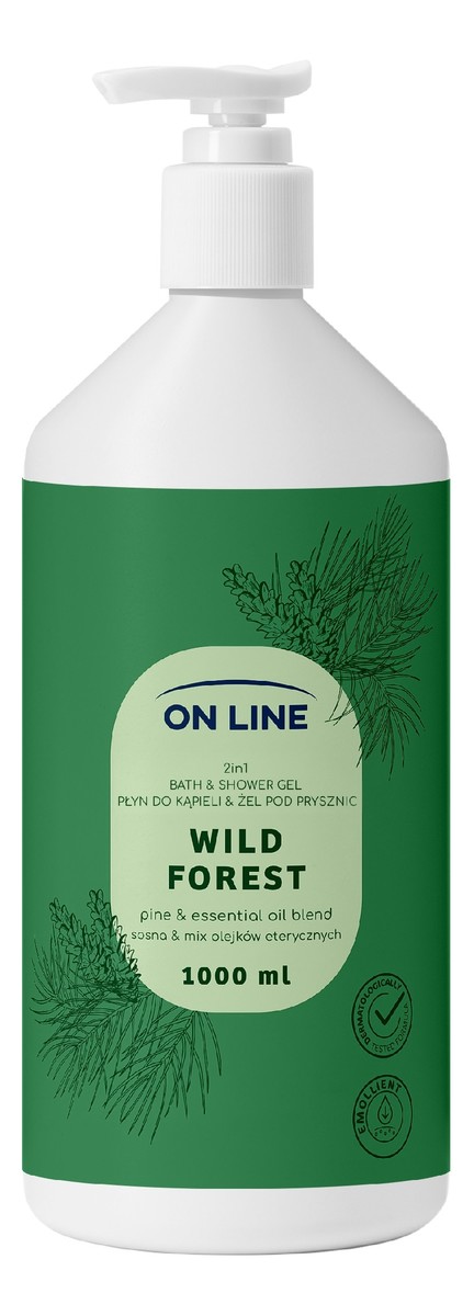 Żel pod prysznic 2w1 wild forest