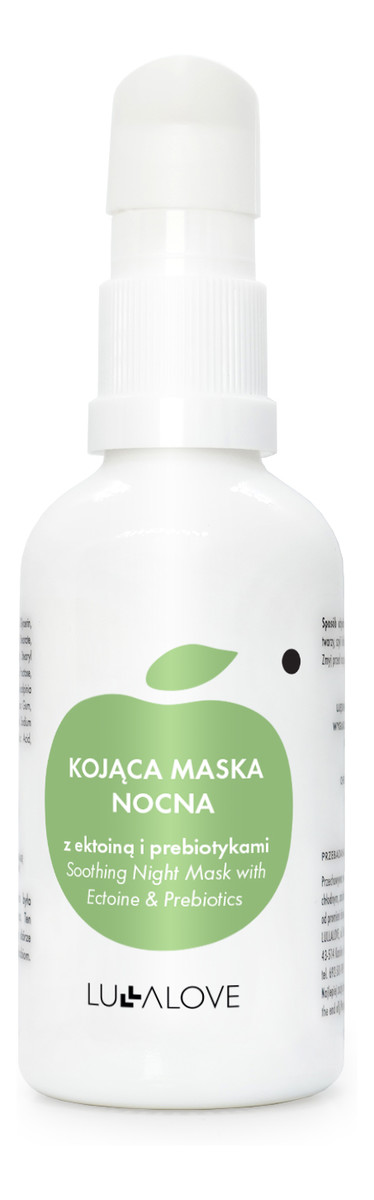 Kojąca maska nocna z ektoiną i prebiotykami