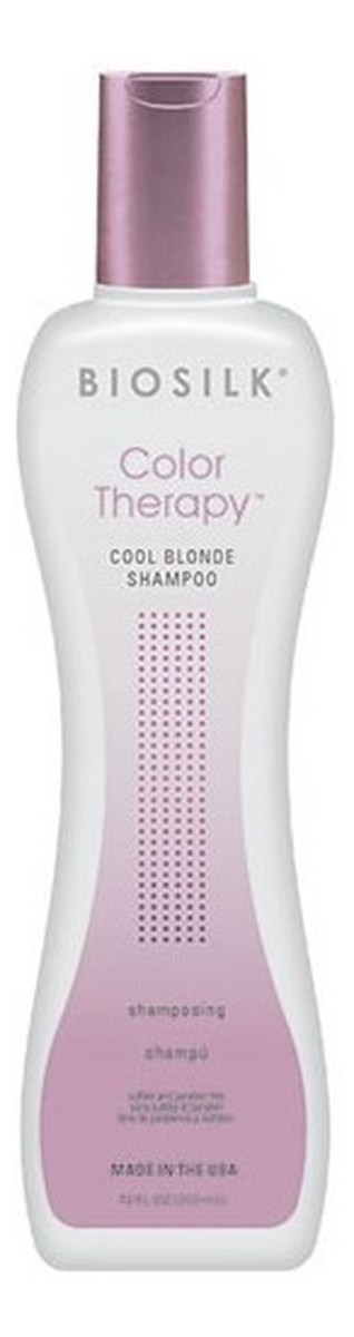 Color therapy cool blonde shampoo szampon do włosów rozjaśnionych i z pasemkami nadający chłodny odcień