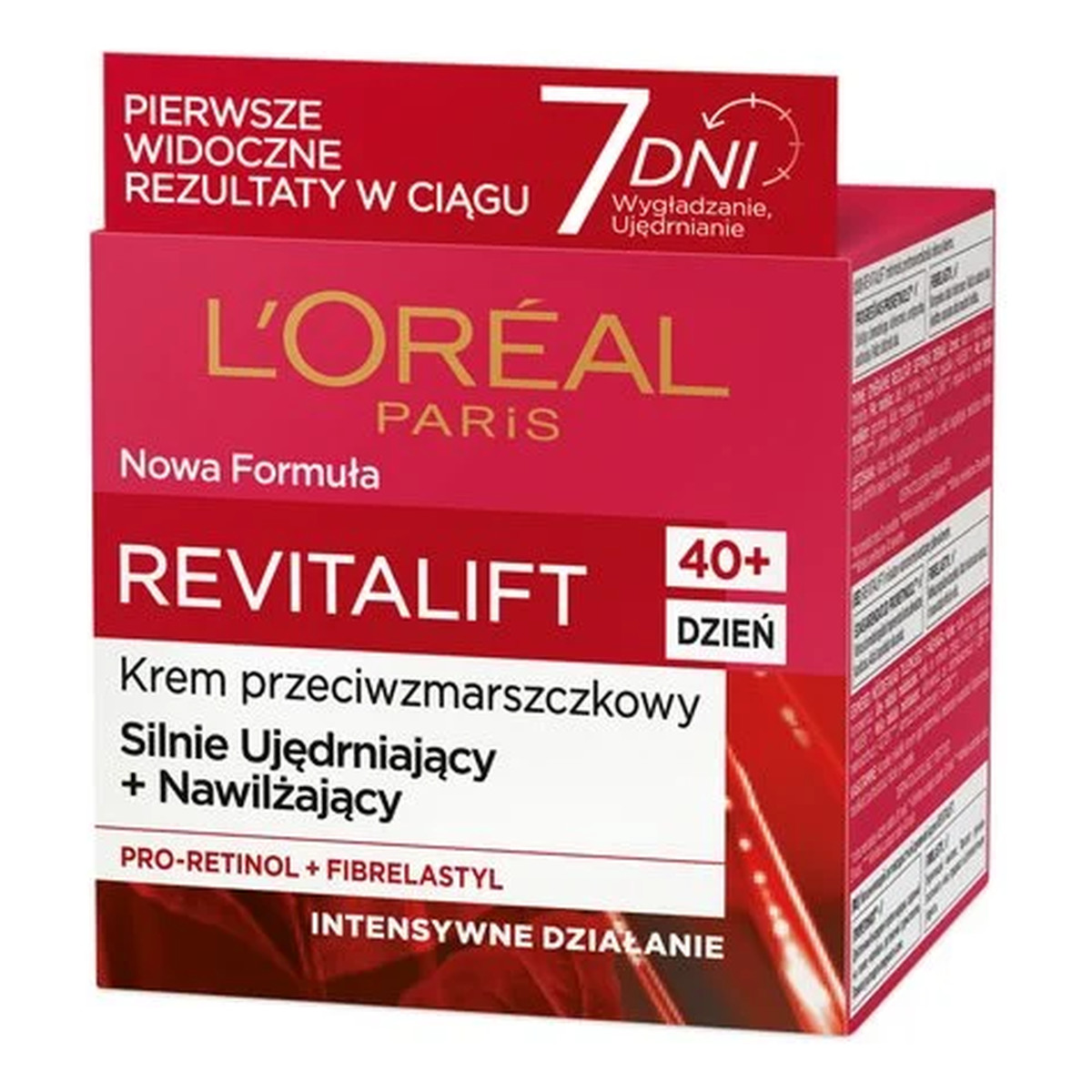 Loreal Revitalift Krem Przeciwzmarszczkowy Silnie Ujędrniający Na Dzień 50ml