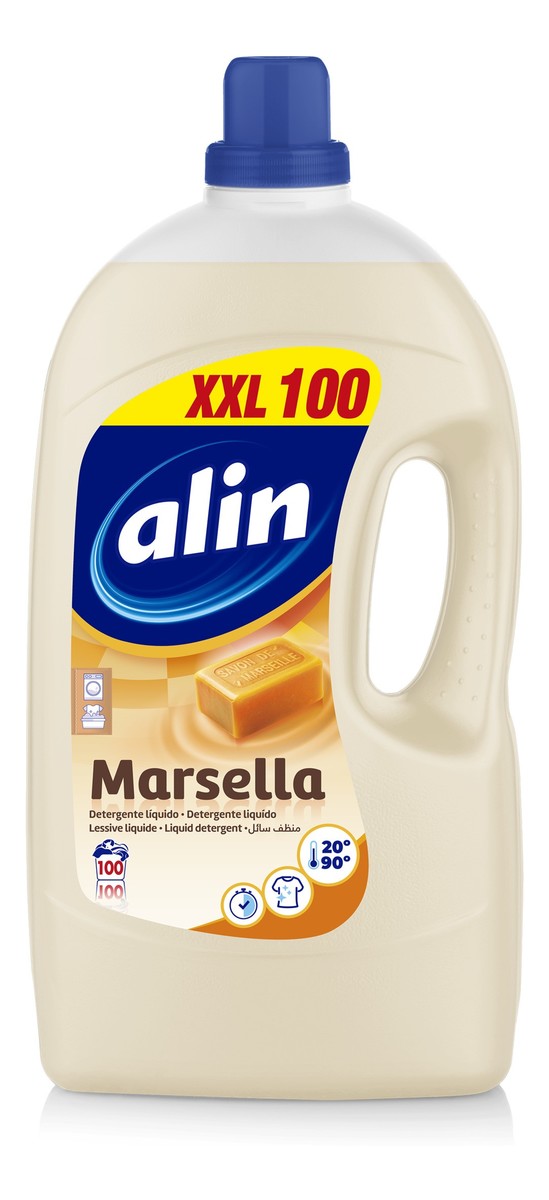 Marsylia Płyn do prania z mydłem marsylskim 100 prań