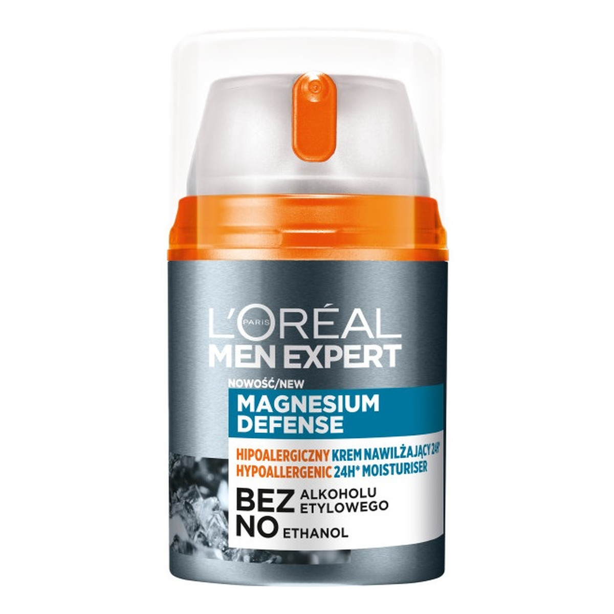 L'Oreal Paris Men Expert Magnesium Defense krem nawilżający hipoalergiczny 50ml