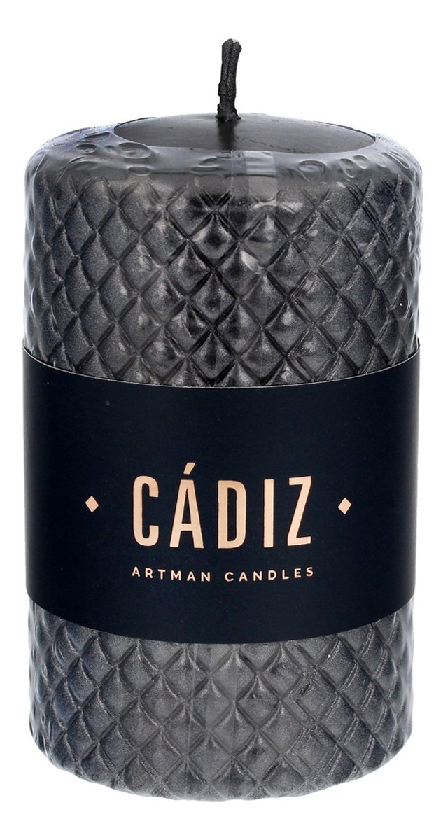 Boże Narodzenie Świeca ozdobna Cadiz - walec mały