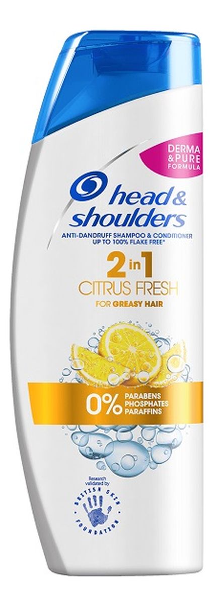 Anti-dandruff shampoo & conditioner 2in1 szampon przeciwłupieżowy z odżywką