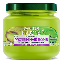 Nutri Curls Protein Hair Bomb Nawilżająca maska do włosów kręconych