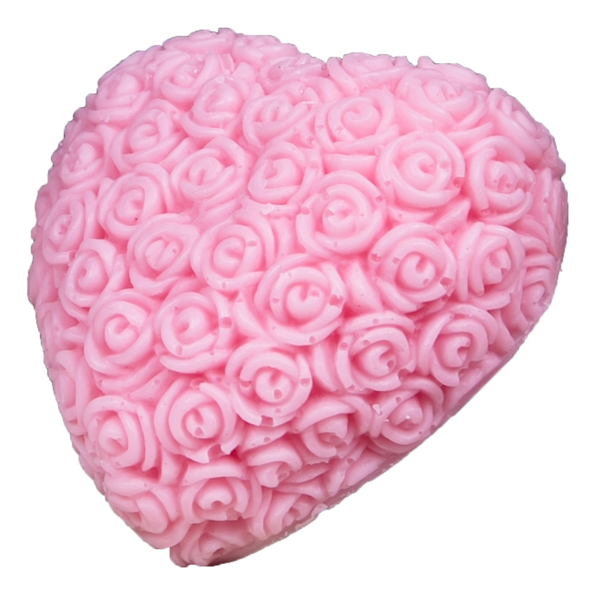 Laq Happy Soaps Różowe Wielkie Serce naturalne mydło glicerynowe Wiśnia 140g