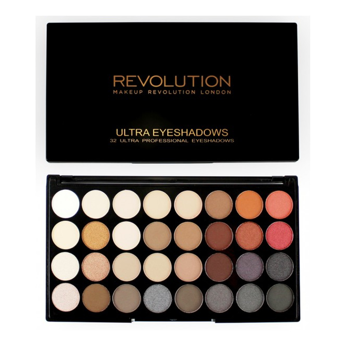 Makeup Revolution Flawless 2 Ultra Eyeshadows Paleta Cieni Do Powiek 20g