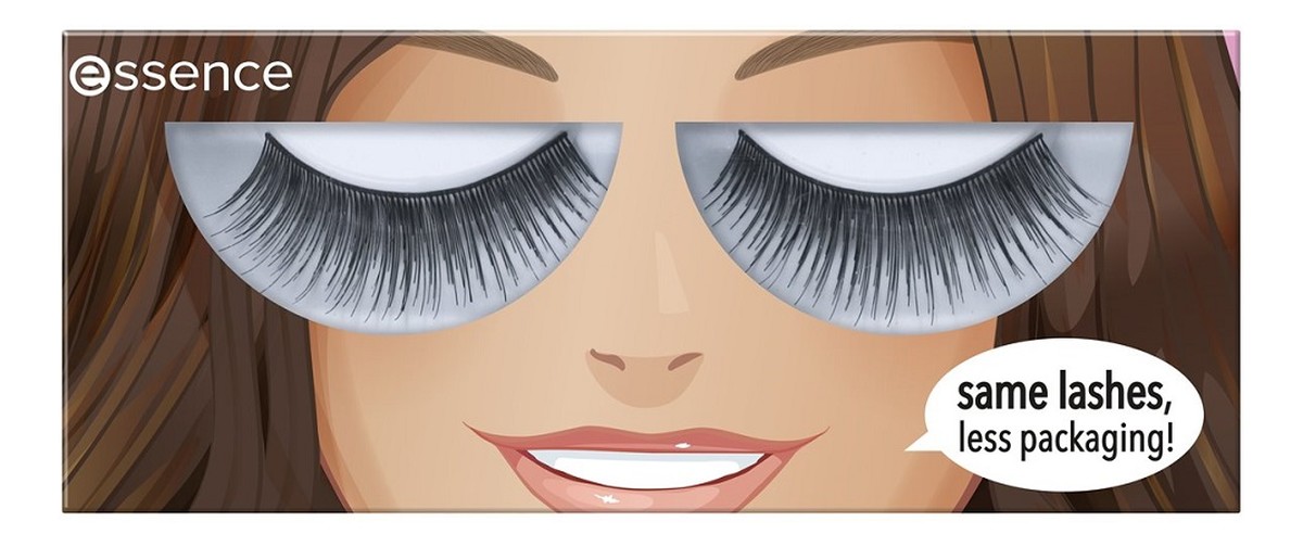 The fancy lashes sztuczne rzęsy na pasku + klej 01 beauty secrets