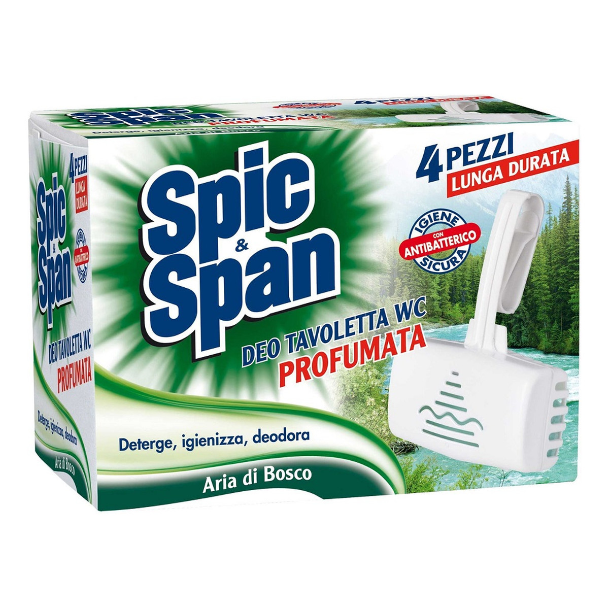 Spic&Span Zawieszka do toalety aria di bosco 4szt.