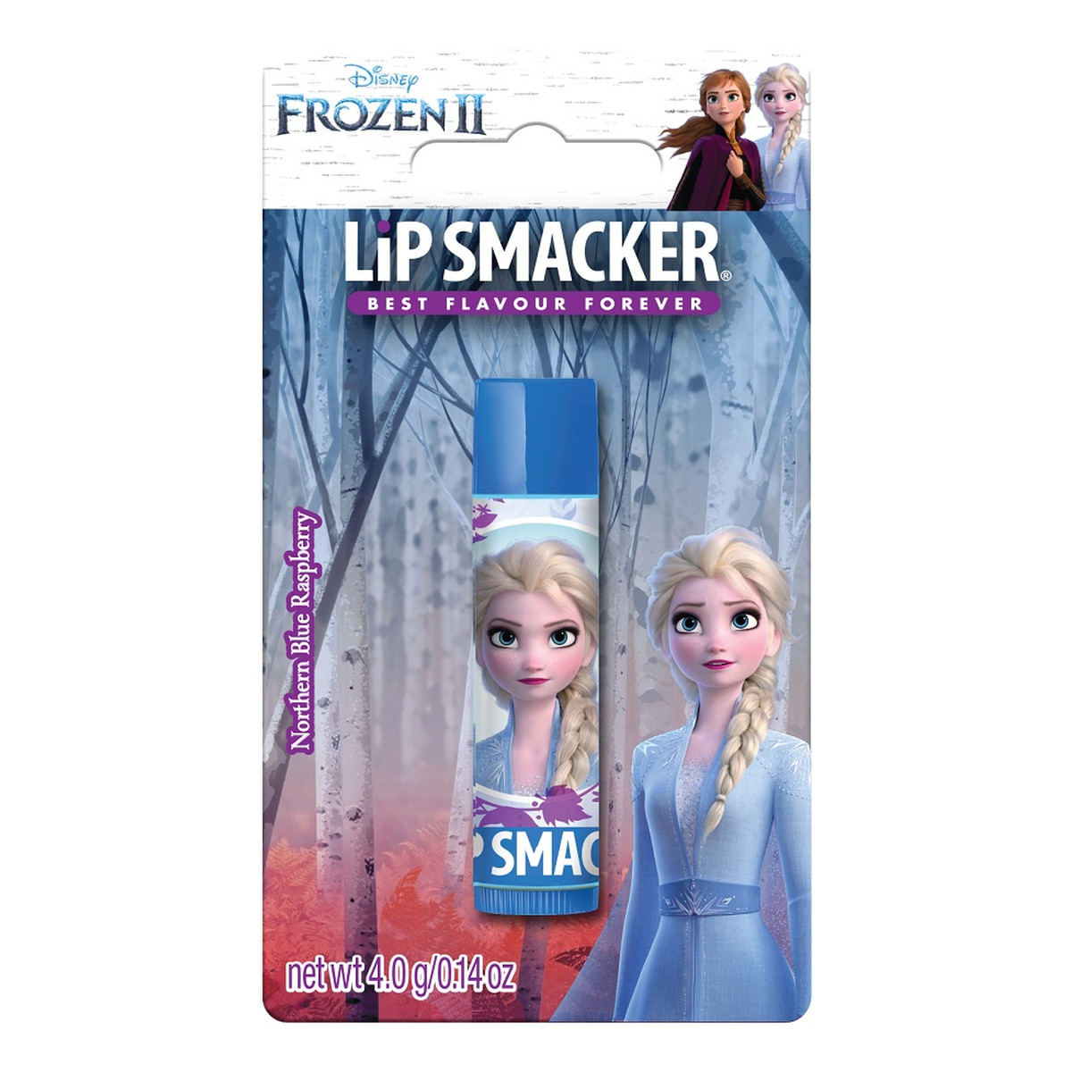 Lip Smacker Disney Frozen II Elza Lip Balm Balsam do ust northern blue raspberry 4g
