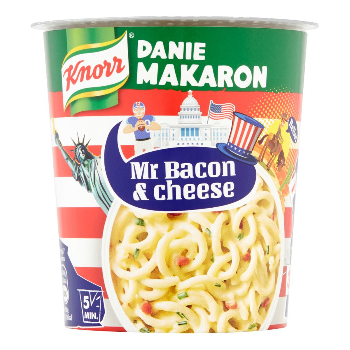 Knorr Mr Bacon & Cheese Danie makaron 71g