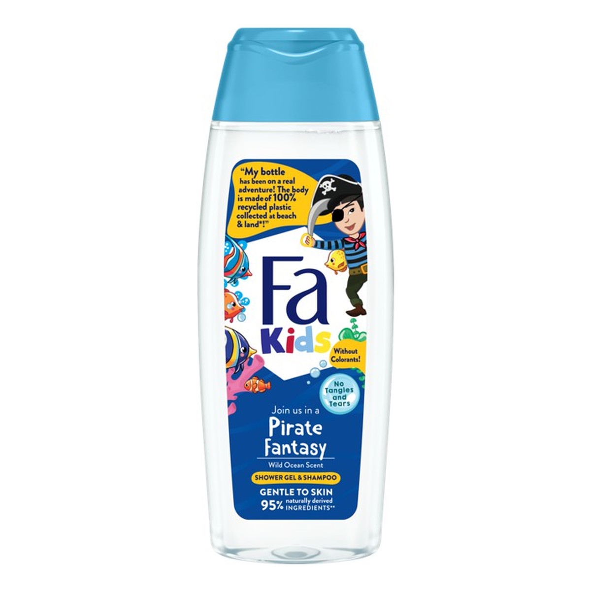 Fa Kids Żel pod prysznic i Szampon 2w1 Pirate Fantasy - mix wzorów 400ml