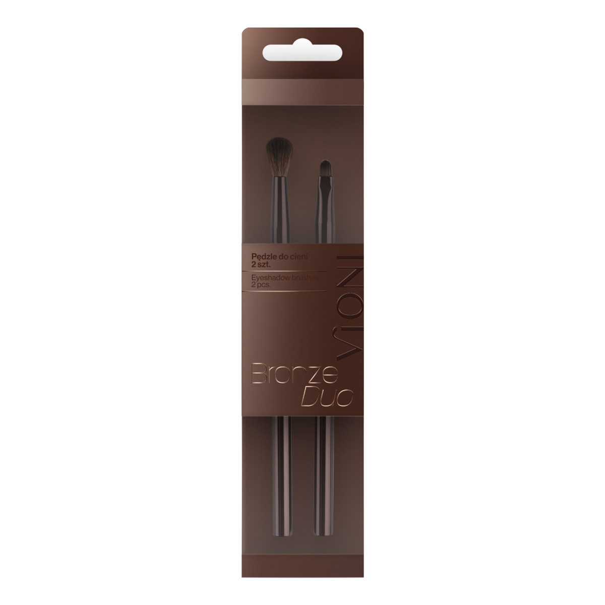 Vioni Bronze Duo pędzle do cieni 2szt.