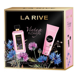 Zestaw dla kobiet Vintage Flowers Woda perfumowana 90ml+ Żel pod prysznic