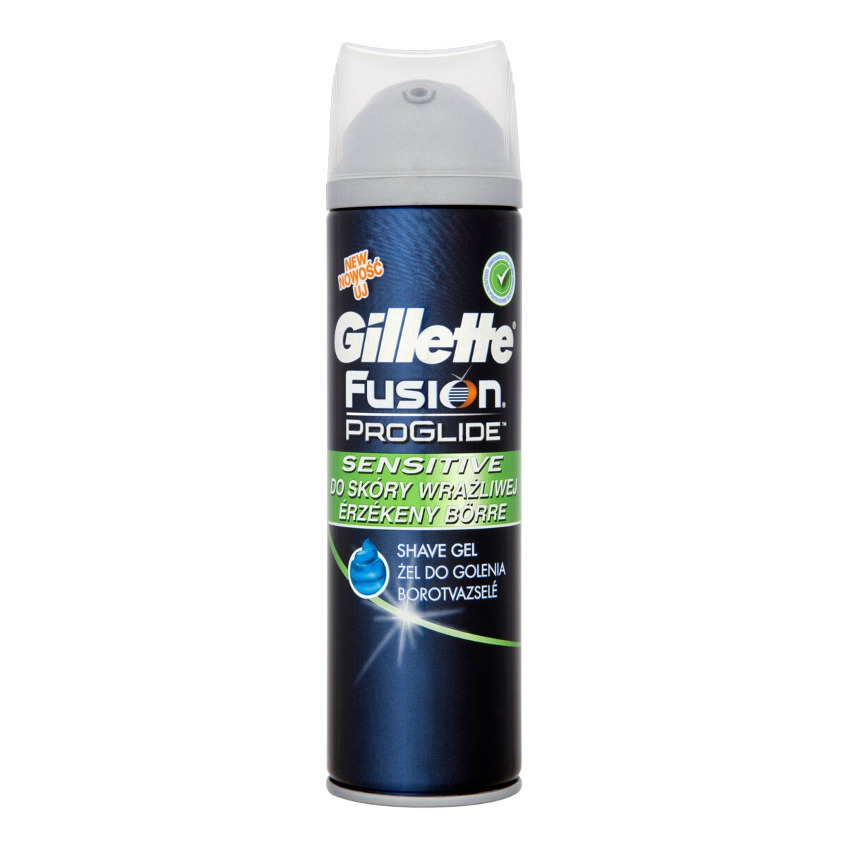Gillette Fusion Proglide Żel Do Golenia Sensitive 200ml