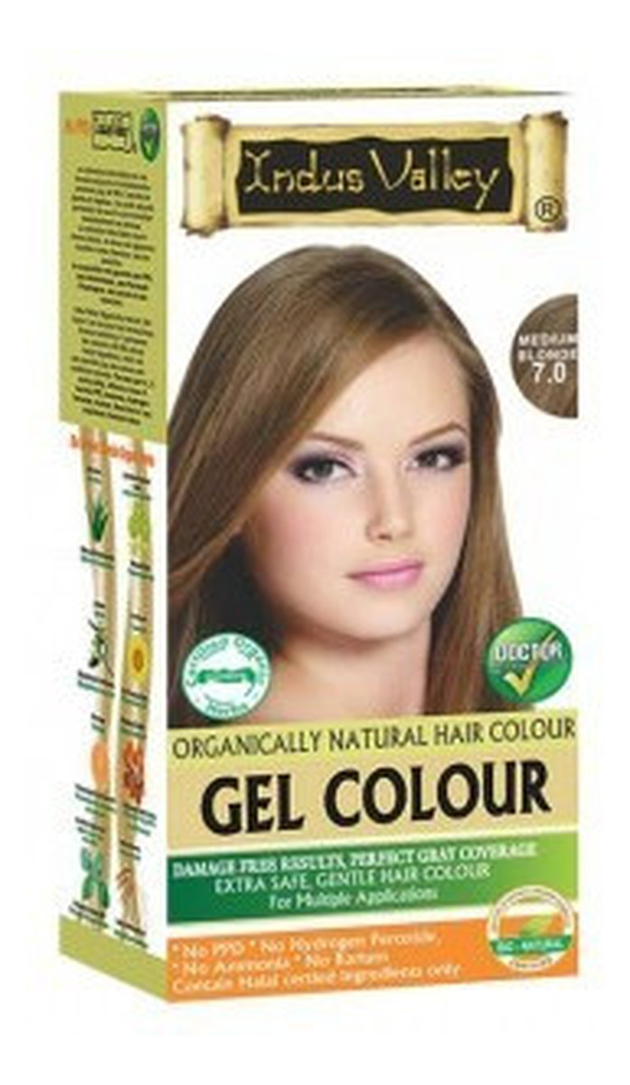 Żelowa farba do włosów