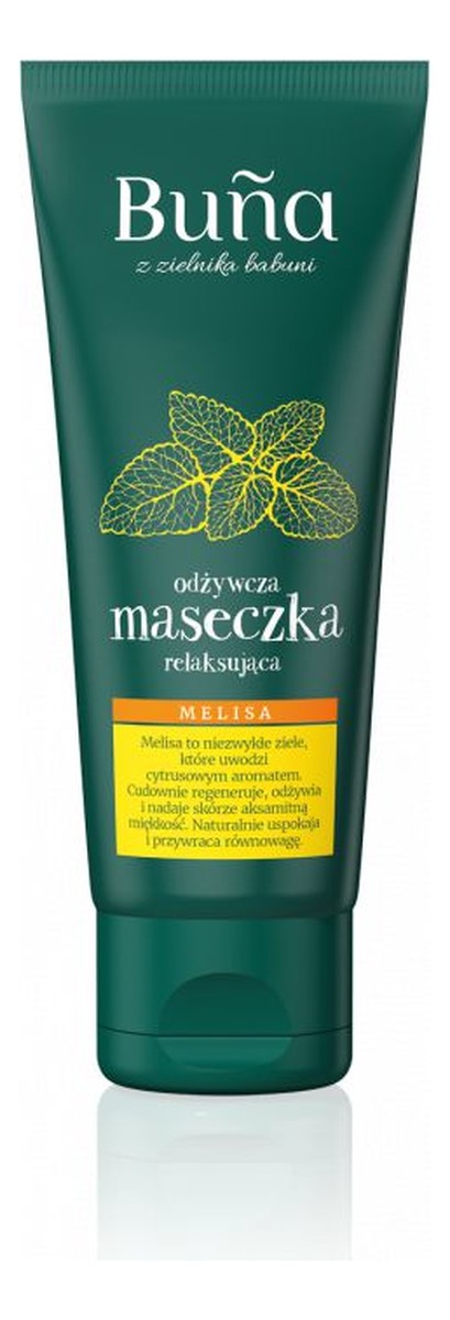 Odżywcza Maseczka do twarzy relaksująca