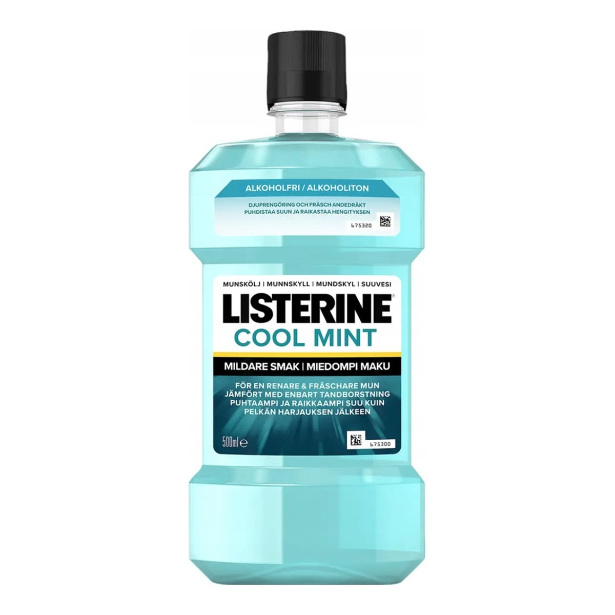 Listerine Cool mint płyn do płukania jamy ustnej mildare 500ml