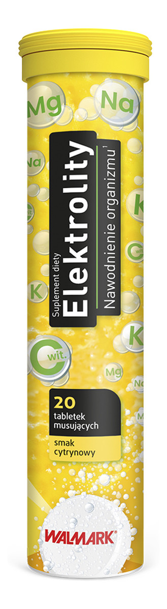 Elektrolity suplement diety 20 tabletek musujących
