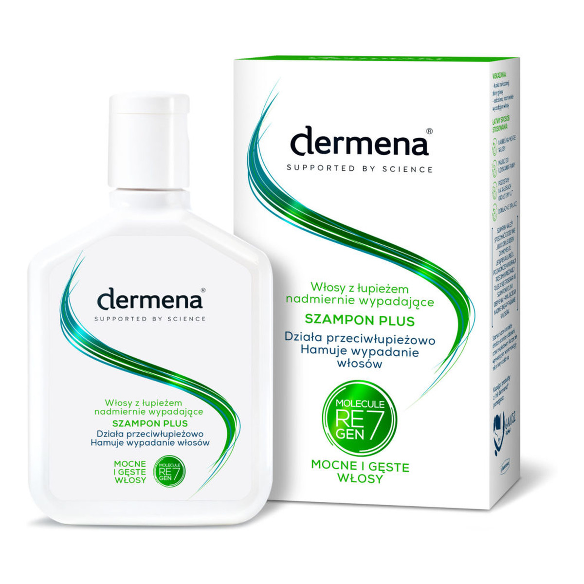 Dermena Hair Care Plus Szampon przeciwłupieżowy hamujący wypadanie włosów 200ml