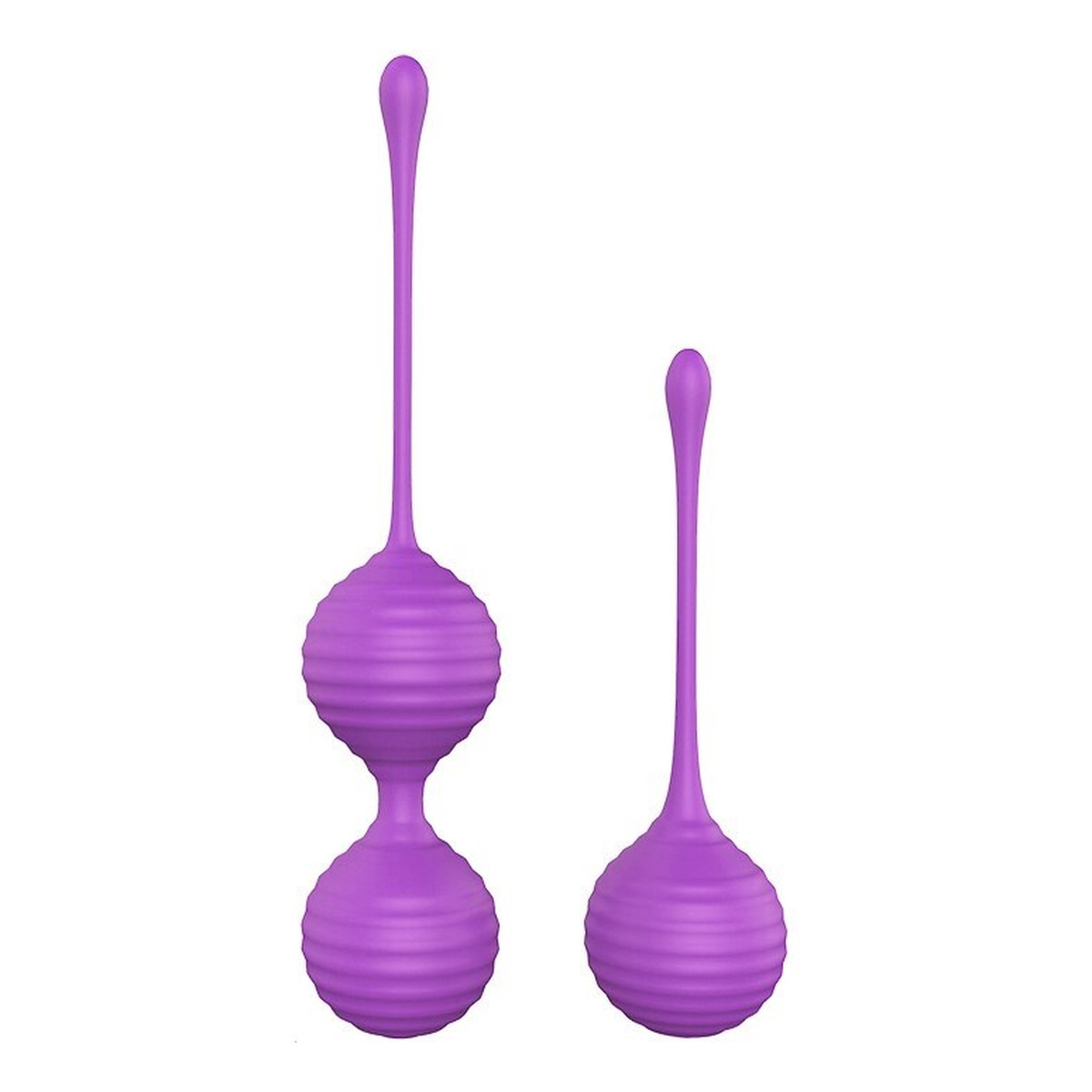 S-Hande Pretty progresywne kulki gejszy do ćwiczeń mięśni miednicy purple 2szt.