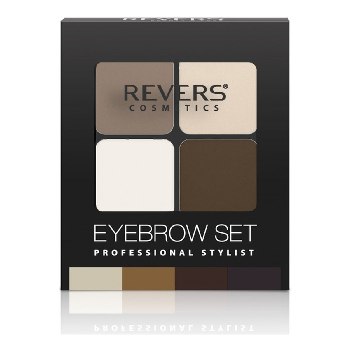 Revers Eyebrow Set Professional Stylist Zestaw Do Stylizacji Brwi 18g