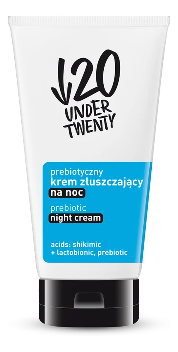 Prebiotyczny krem złuszczający na noc