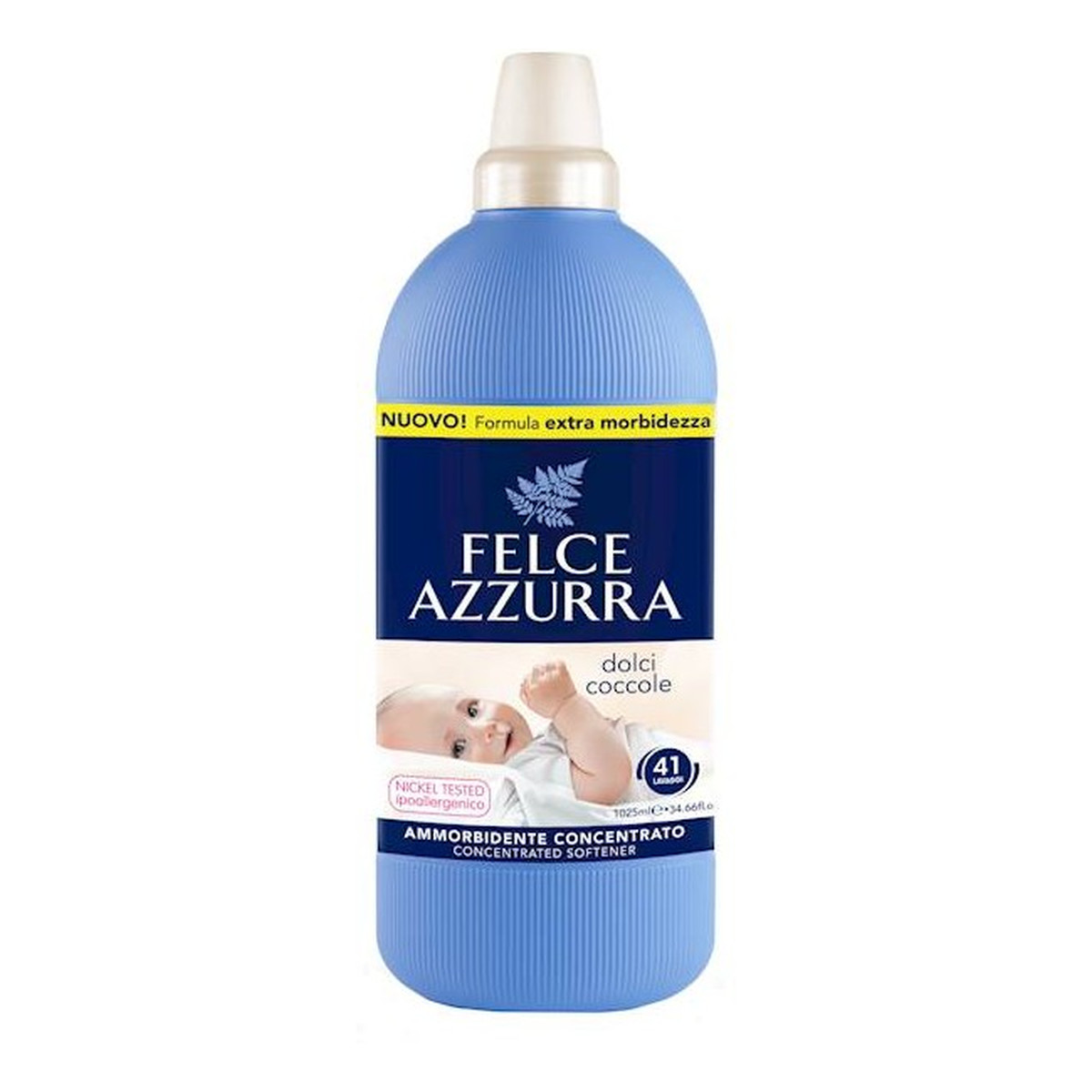 Felce Azzurra Dolci Coccole Płyn do płukania Sweet Cuddles Hipoalergiczny 41 prań 1025ml