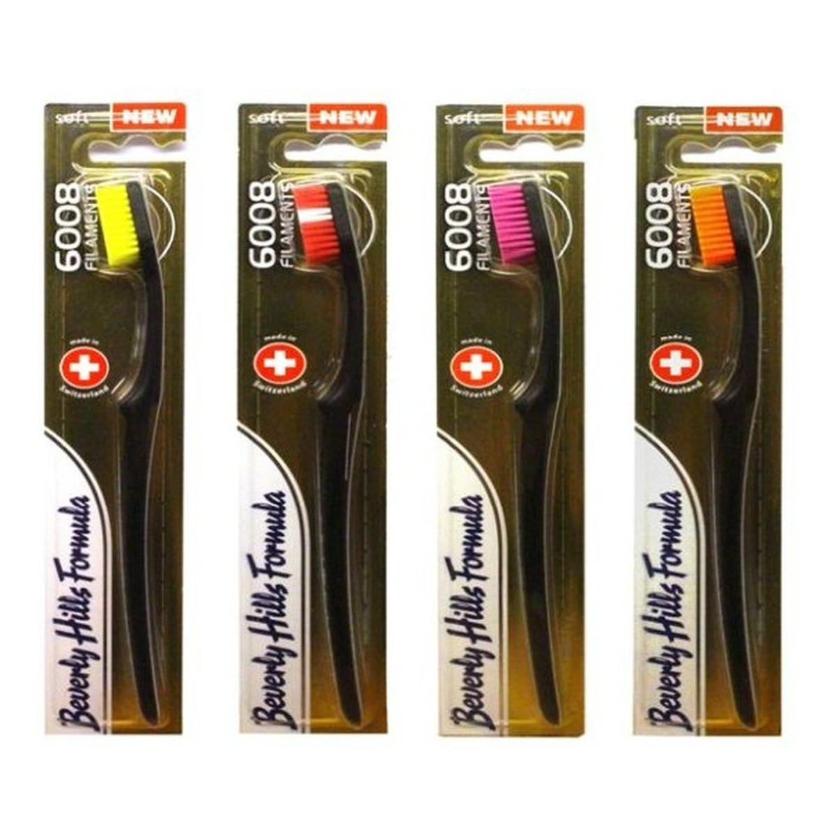 Beverly Hills Formula 6008 Filament Multi-Colour Toothbrush szczoteczka do zębów