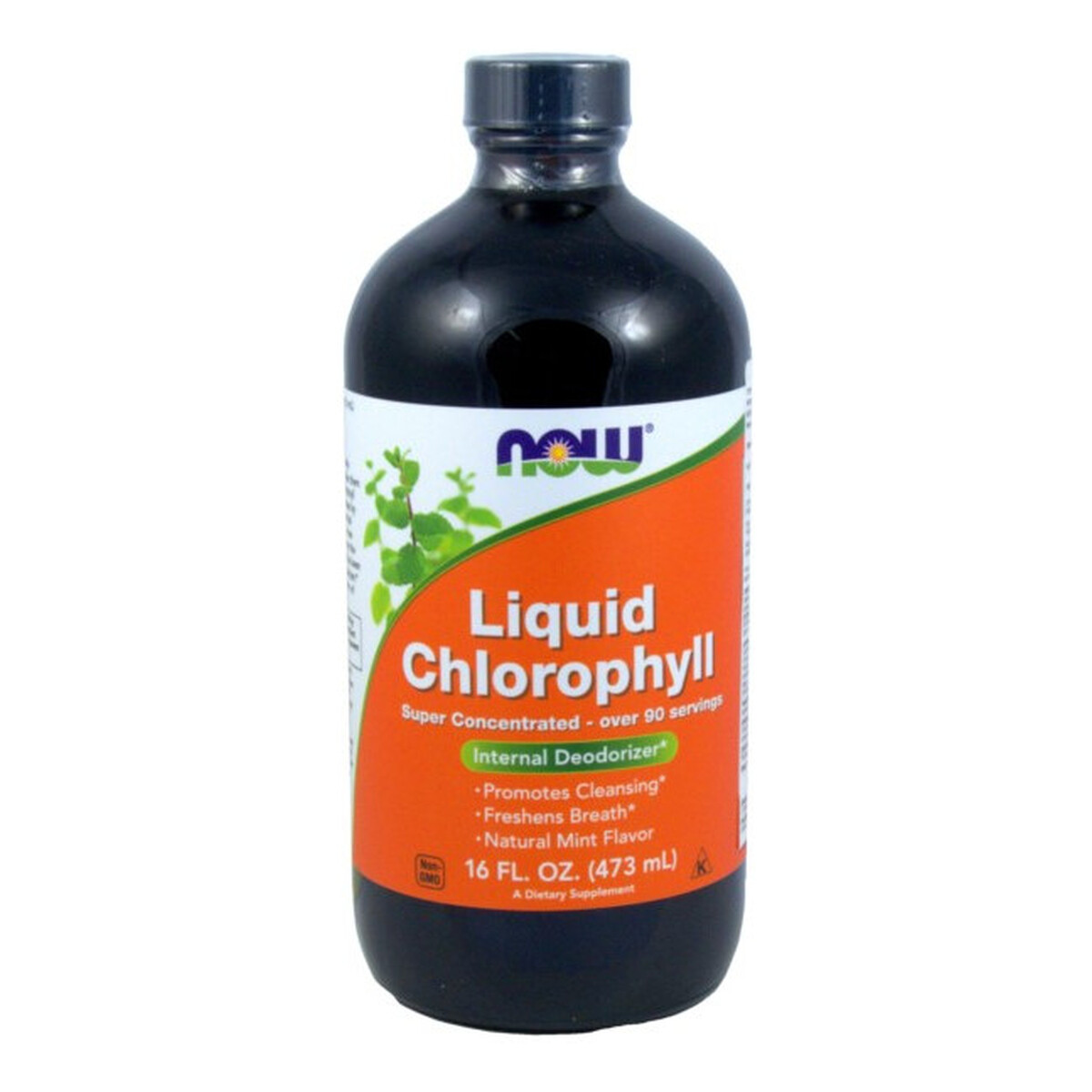 Now Foods Chlorophyll liquid suplement diety w płynie 473ml