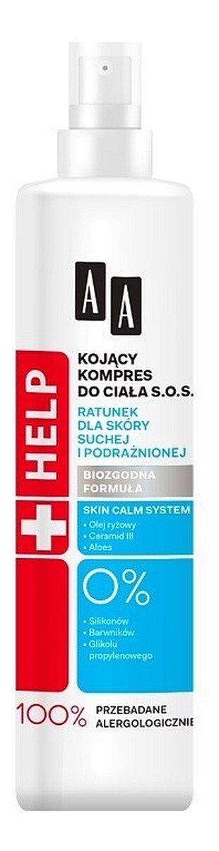 Kojący Kompres do ciała S.O.S - skóra sucha i podrażniona