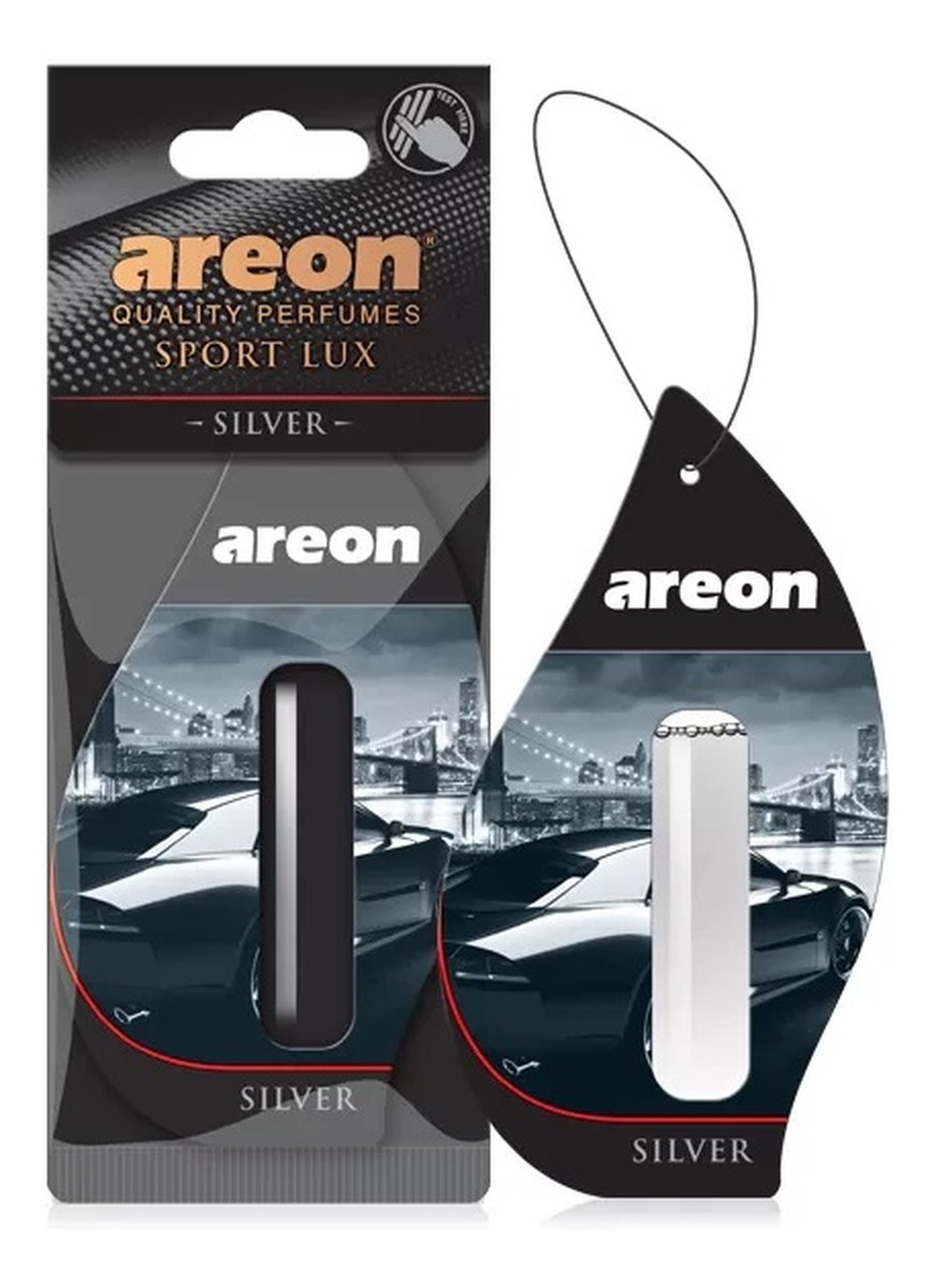 Sport lux liquid zawieszka zapachowa do samochodu silver