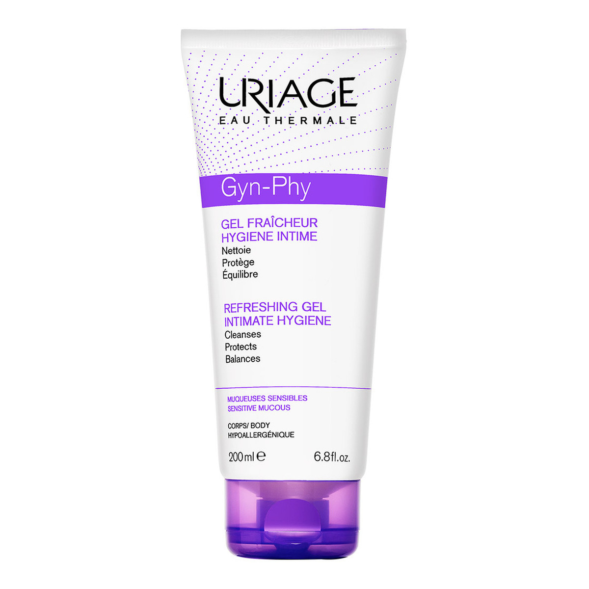 Uriage Gyn-Phy odświeżający Żel do higieny intymnej 200ml